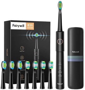 Электрическая зубная щетка Fairywill E11 black