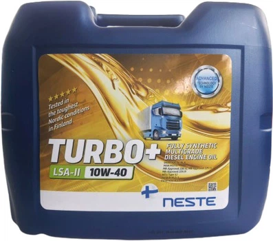 Моторна олива Neste Turbo+ LSA-II 10W-40 20 л (СТ-00152395)