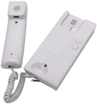Аудиотрубка для домофона Voltronic YLK-2D 2х проводная White (YT31206)