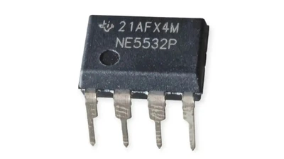 Чип NE5532P NE5532 DIP8, операционный усилитель 2-канальный 15В