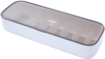 Органайзер для дрібниць MBM HOME на 7 секцій FH-34 WHITE/GRA