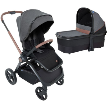 Коляска Chicco 2 в 1 Mysa Серая (2900990849451) (87026.45.01)