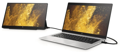 Портативний ультратонкий монітор HP S140u 14" HD вживаний