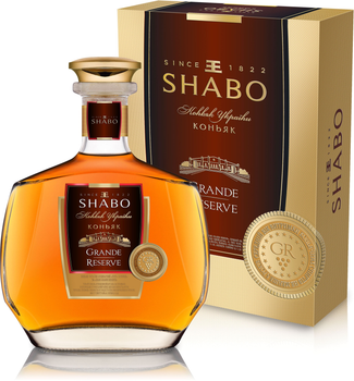 Коньяк Украины Shabo Grande Reserve 5 лет выдержки 0.5 л 40% в подарочной упаковке (4820070403978)