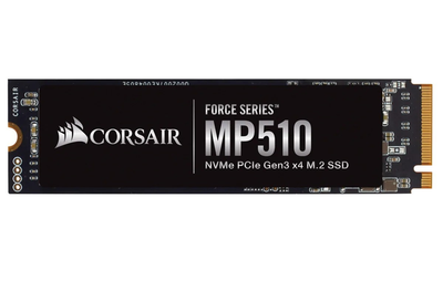 SSD накопитель Corsair Force MP510 240GB M.2 2280 PCIe 3.0 x4 3D TLC (CSSD-F240GBMP510)