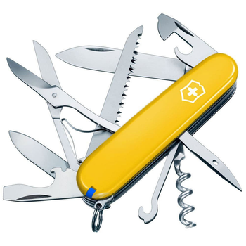 Складаний ніж Victorinox HUNTSMAN UKRAINE 1.3713.8.2