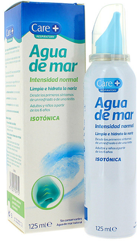 Roztwór soli morskiej dla nosa Care+ Agua De Mar Intensidad Normal 125 ml (8470001829702)