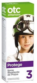 Rozpylać od wszy i gnid Otc Antipiojos Protects Spray Lice Repellent 125ml (8470001599582)