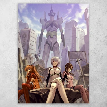 Плакат постер CupKit "Евангелион / Neon Genesis Evangelion" №42 А4 21х29,7 см