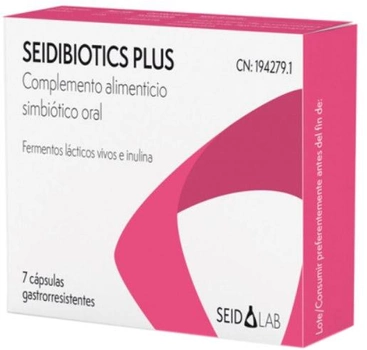 Kapsułki dla jelitowego Seid Lab Seidibiotics Plus 7 Capsules (8470001942791)