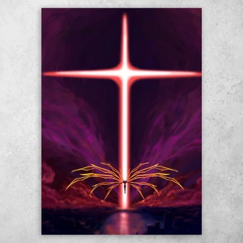 Плакат постер CupKit "Єванґеліон / Neon Genesis Evangelion" №39 А3 42х29,7 см