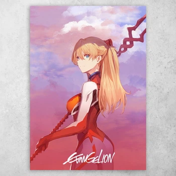 Плакат постер CupKit "Евангелион / Neon Genesis Evangelion" №23 А4 21х29,7 см
