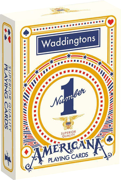 Karty do gry Waddingtons NO.1 Americana Klasyczne 1 talia x 54 kart (5036905041003)