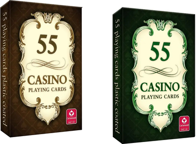 Karty do gry Cartamundi Casino Poker Brydż 1 talia x 55 kart (5901911000408)