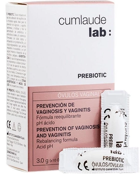 Prebiotyk Cumlaude Lubripiu Vaginal Ovules 3 g x 10 sztuk (8428749884408)