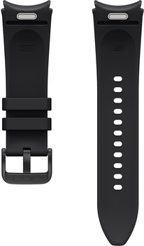 Ремінець Samsung Hybrid Eco-Leather Band (S/M) для Galaxy Watch 4/4 Classic/5/5 Pro/6/6 Classic Black (ET-SHR95SBEGEU)