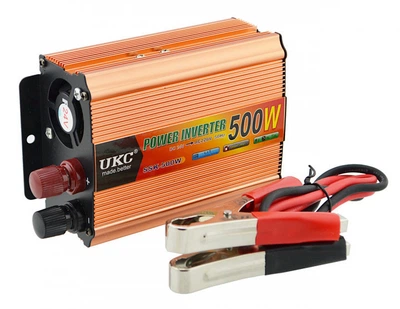 Инвертор, преобразователь напряжения UKC 24V-220V 500W, автоинвертор
