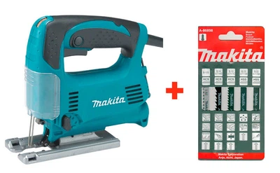Лобзик Makita 4329 + набор универсальных пилок 5 шт (4329X)