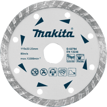 Алмазный диск 115 мм Makita (D-52794)