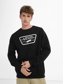 Світшот на флісі чоловічий Vans VN0A45CIBLK1 M Чорний (193391226118)