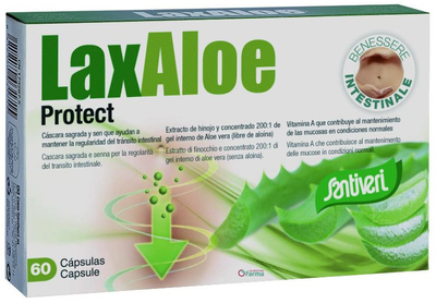 Suplement diety Santiveri Laxaloe Protect 60 kapsułek (8412170044647)