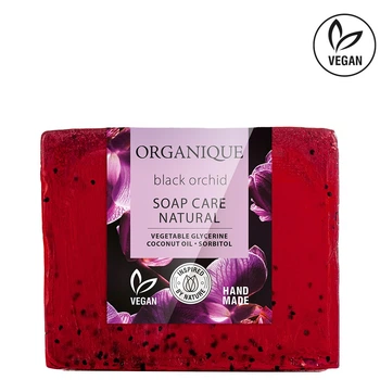 Мило гліцеринове ручної роботи Black Orchid Care Natural Hand Made Organique 100г 102019