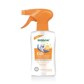 Сонцезахисний лосьйон-спрей для дітей з SPF 50+ BEBAK, 175 мл
