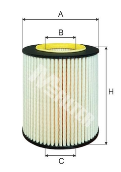 Фільтр масляний Astra H/J 1.7 CDTI 07- MFilter (TE4033)
