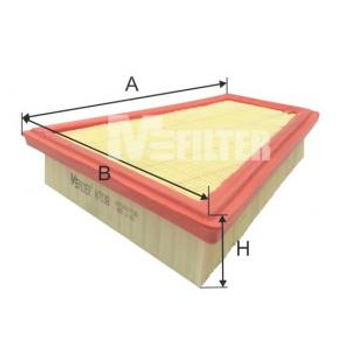 Фильтр воздушный BMW 5 (F10)/X1 (E84) 1.6-3.0 09- MFilter (K7138)