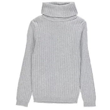 Гольф дитячий в рубчик сірий George 116-122см (400093261)