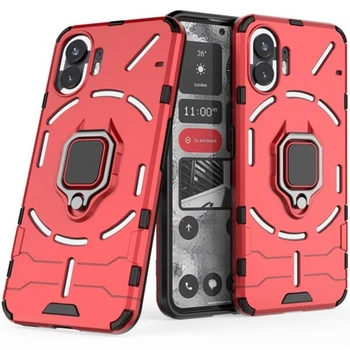 Чохол з підставкою Deexe Hybrid Case для Nothing Phone (2) - Red