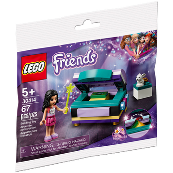 Zestaw klocków LEGO Friends Magiczna skrzynka Emmy 63 elementy (30414)