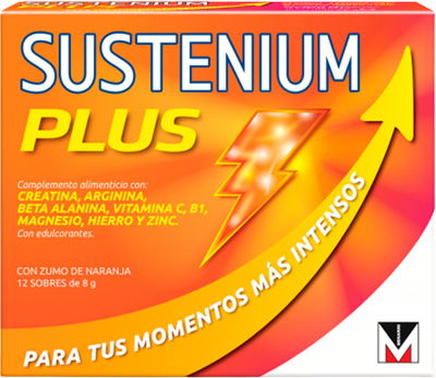 Мультивітаміни Menarini Sustenium Plus 12 пакетів (8437010967474)
