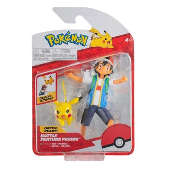 Ігрові фігурки Jazwares Pokemon Ash & Pikachu Серія 12 (PKW2473) (191726406914)