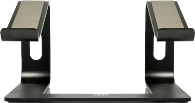 Podstawka pod laptopa PORT Designs Ergonomic Aluminium Black (3567049011031)