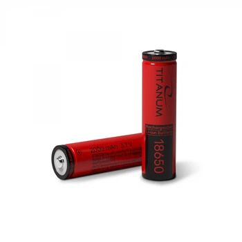 Аккумулятор TITANUM литий-ионный 18650 (без защиты) 2000mAh bulk/1шт (T-18650/2000/1B) 27586