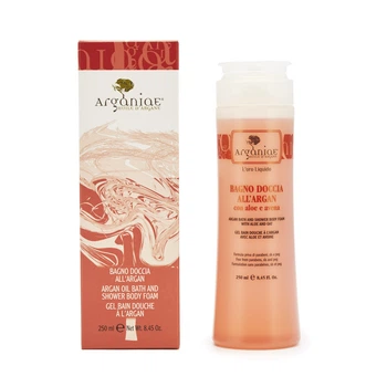 Гель для Ванны и Душа Arganiae Spa с Аргановым Маслом Алоэ и Овсом Arganiae 250мл 0136