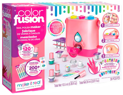 Набір для створення лаків Make it Real Color Fusion з 39 предметів (695929025618)