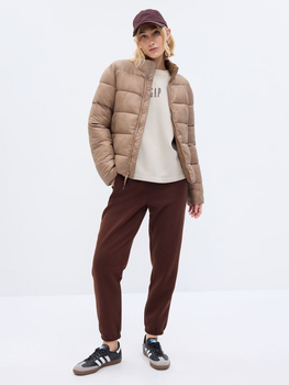 Куртка демісезонна коротка жіноча GAP 724309-00 S Medium Warm Brown (1200114823352)