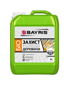 Биозащита для древесины Байрис CONCENTRAT 1:9 5л бесцветный