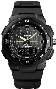 Мужские часы Skmei 1454BKBK Black-Black
