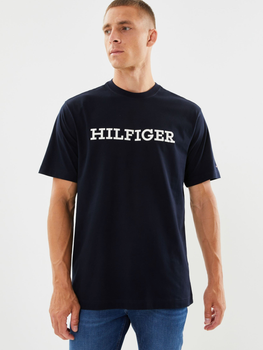 Футболка чоловіча Tommy Hilfiger Archive Fit MW0MW31539 XL Темно-синя (8720644187098)