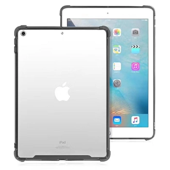 TPU+PC чохол Simple c посиленими кутами для Apple iPad 10.2" (2019) / Apple iPad 10.2" (2020) Сірий (прозорий)