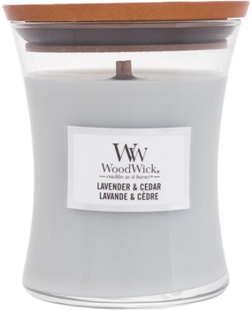 Świeca Woodwick Lavender & Cedar 275 g (5038581103006)