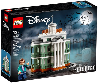 Zestaw klocków LEGO Mini Disney Miniaturowa nawiedzona rezydencja Disneya 680 elementów (40521)