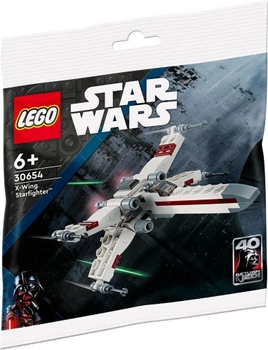 Zestaw klocków LEGO Star Wars Myśliwiec X-Wing 87 elementów (30654)