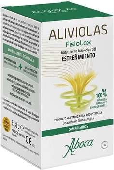 Засіб від закрепу Aboca Aliviolas Fisiolax 90 таблеток (8032472021070)