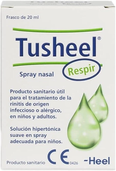 Назальный спрей Heel Tusheel Respir Spray Nasal 20 мл (8429949194076)