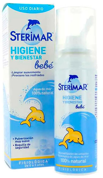 Спрей назальный Sterimar Bebe Agua De Mar Spray 50 мл (8470001504531)