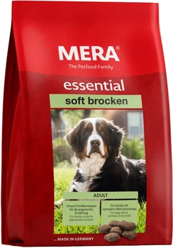 Напіввологий корм Mera Essential Soft Brocken для вибагливих собак з Домашнім птахом